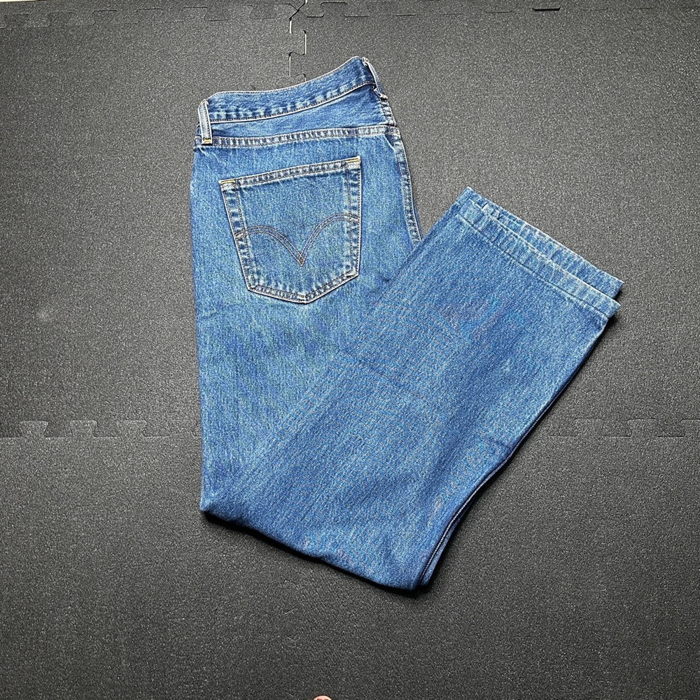 Levi's Men's Straight Blue Jeans - Picture 8 of 8